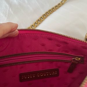 Juicy Couture crossbody handbag. Brown 10x7